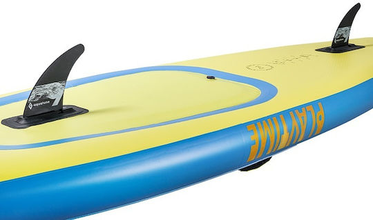 Aquatone Playtime Hybrid Inflatable SUP Board Kayak with Length 3.45m Multicolour