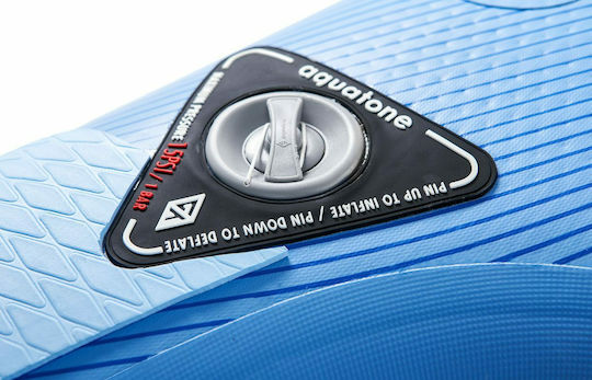 Aquatone Playtime Hybrid Inflatable SUP Board Kayak with Length 3.45m Multicolour