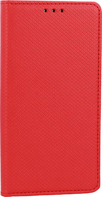 Forcell Smart Synthetic Book Red (Redmi Note 9S / 9 Pro / 9 Pro Max)