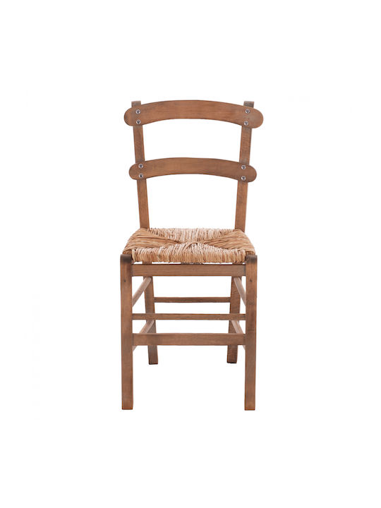 Cafe Wooden Chair Brown 40.5x41.5x88cm