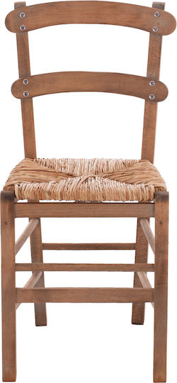 Καρέκλα Καφενείου 40.5x41.5x88εκ. Καφέ