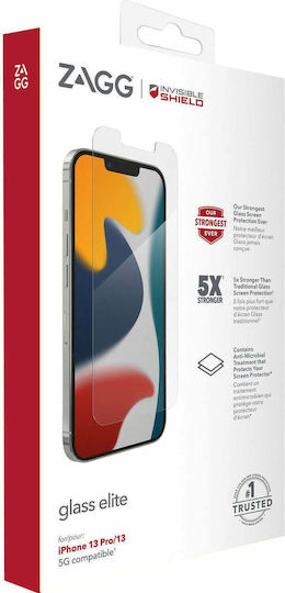 Zagg Elite Full Face Tempered Glass (iPhone 17e / 16e / 14 / 13 / 13 Pro)