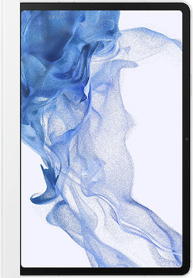 Samsung Note View Cover Flip Cover Sintetic Alb (Galaxy Tab S8) EF-ZX700PWEGEU