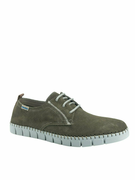 Himalaya Men's Leather Casual Shoes Green