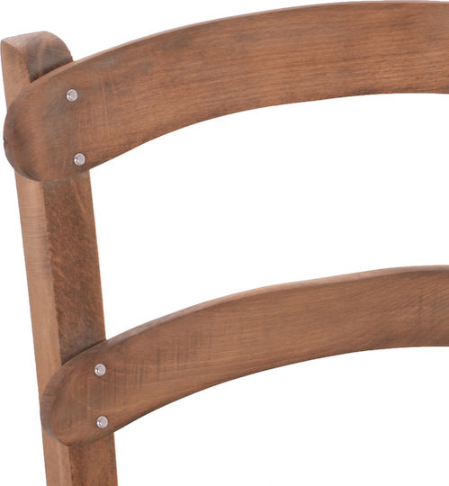 Gentry Столички Кафене Кафяв 1бр 40.5x41.5x88бр