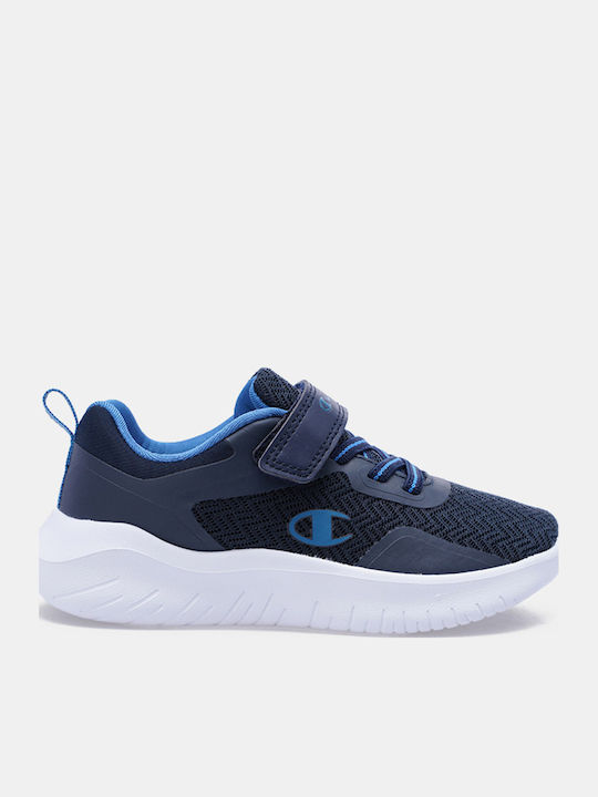 Softy Evolve B Αθλητικά Παιδικά Παπούτσια Running με Σκρατς Μπλε