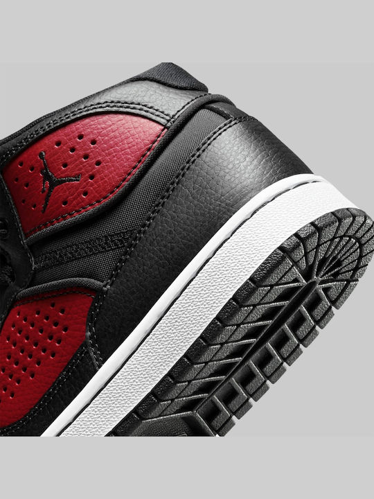 Access Gs Kids Sports Shoes Basketball with Laces Red