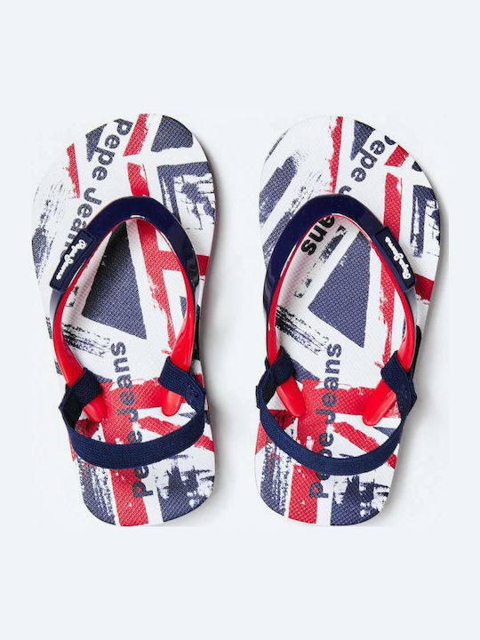 Kinder Flip Flops Marineblau Dorset