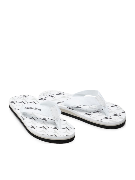 Παιδικές Σαγιονάρες Flip Flops Λευκές