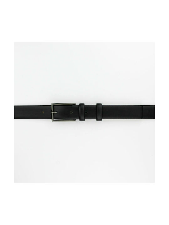 Men's Leather Belt Black