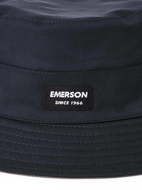 Emerson Υφασμάτινo Ανδρικό Καπέλο Στυλ Bucket Navy Sand