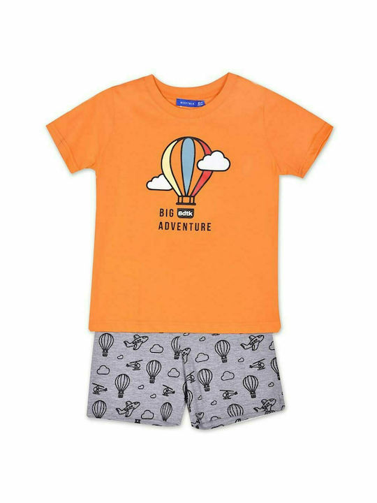 BodyTalk Kinder Set mit Shorts Sommer 2Stück Orange