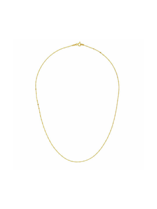 Excite-Fashion Women's Gold Plated Silver Necklace