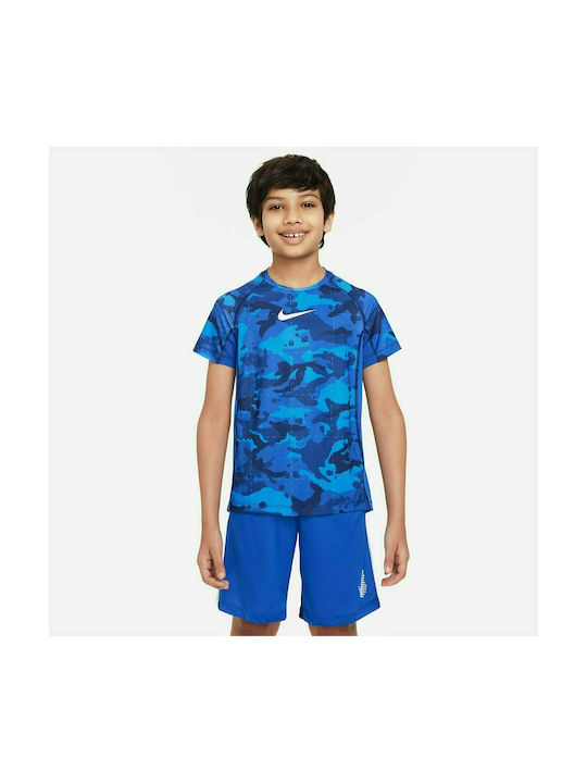 Nike Kinder-T-Shirt Blau