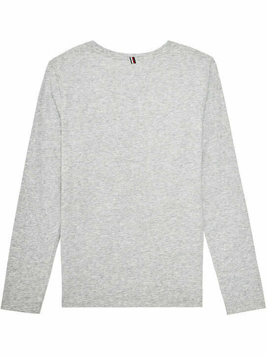 Kids' Shirt Long Sleeve Gray BASIC