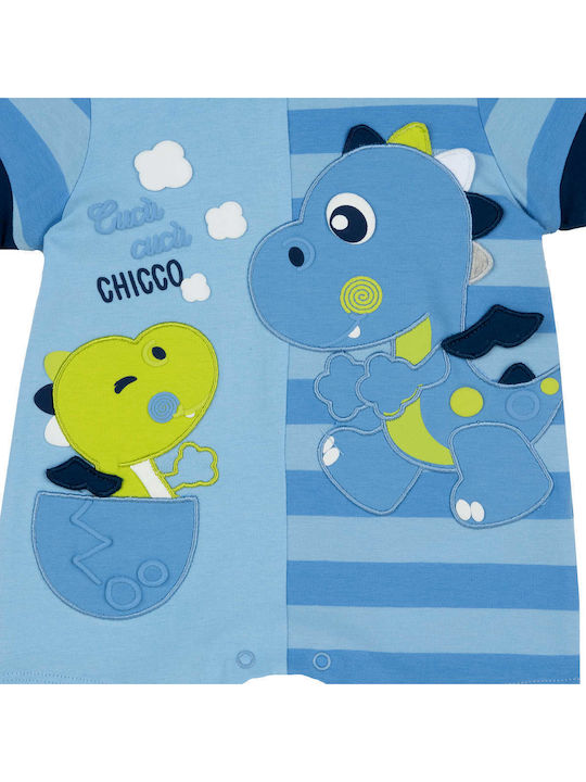 Chicco Baby-Strampler Hellblau