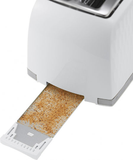 Russell Hobbs Honeycomb Φρυγανιέρα 2 Θέσεων 1500W Λευκή
