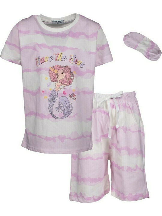 Evita Kids' Pajamas Summer Lilac Save The Seas