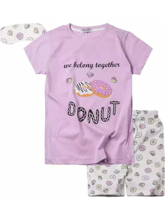 Evita Kids' Pajamas Summer Lilac