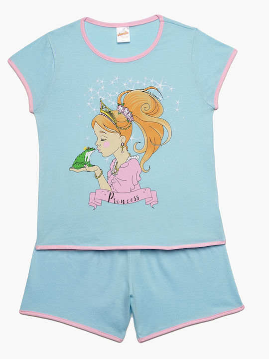 Minerva Παιδική Πιτζάμα Καλοκαιρινή Princess