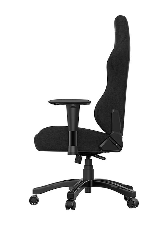 Anda Seat Phantom 3 Large Fabric Gaming Chair with Adjustable Arms Carbon Black