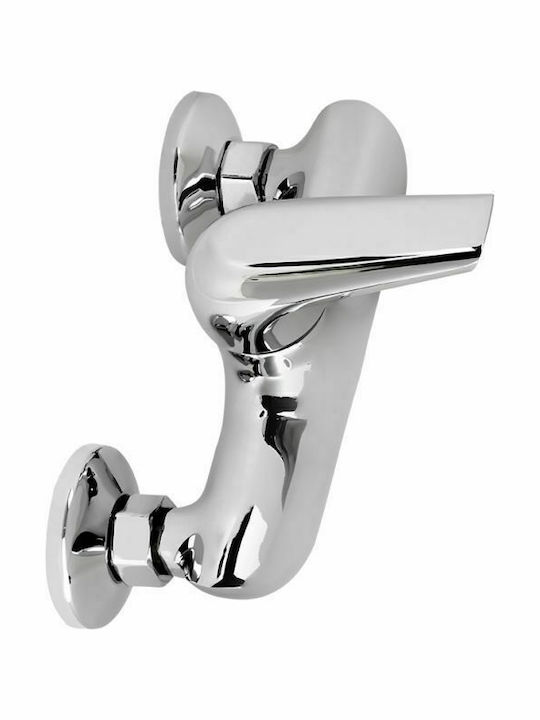 Gloria Dama Mixing Shower Shower Faucet Silver