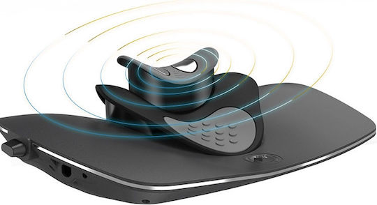 Clever Massagegerät für den Nacken mit Vibration und Heizfunktion Schwarz