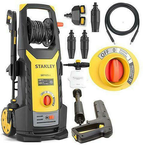 Stanley Πλυστικό Ρεύματος 2500W με Πίεση 150bar και Μεταλλική Αντλία