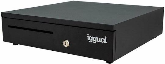 Iggual IRON-35 IGG317464 Касово чекмедже με 6 Θήκες Κερμάτων και 5 Θήκες Χαρτονομισμάτων 48x40.5x10см