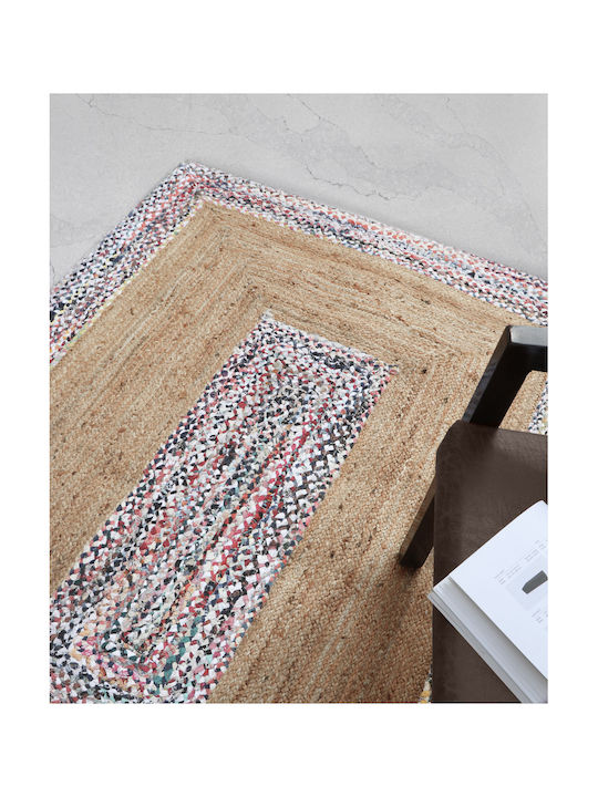 Guy Laroche Rugget Rug Rectangular Summer Beige