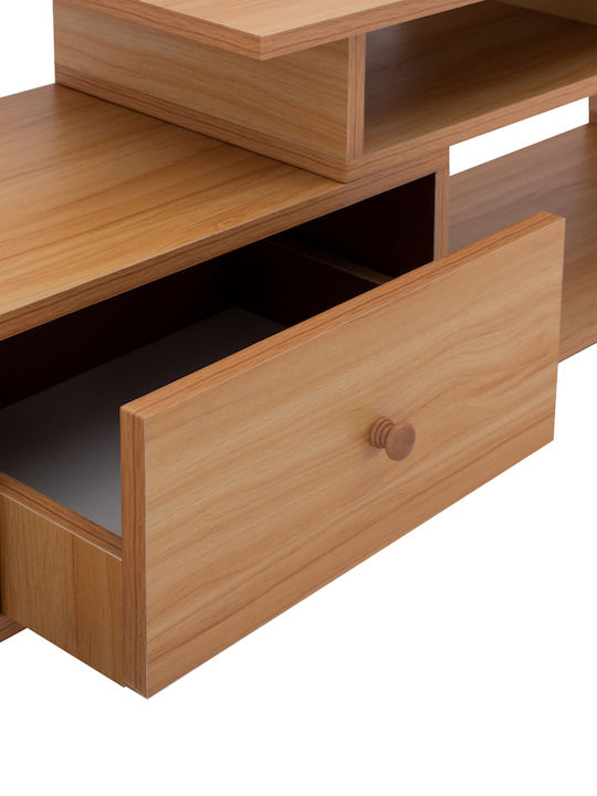 Particle Board TV Furniture with Drawers Natural L217.5xW30xH39cm