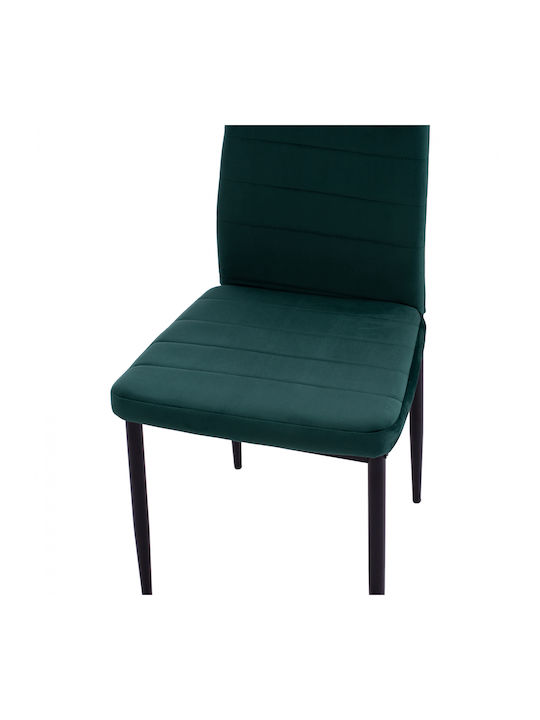 Lady Dining Room Velvet Chair Cypress 40x48x95cm