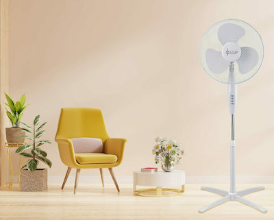 Lamtech Standventilator 45W Durchmesser 40cm