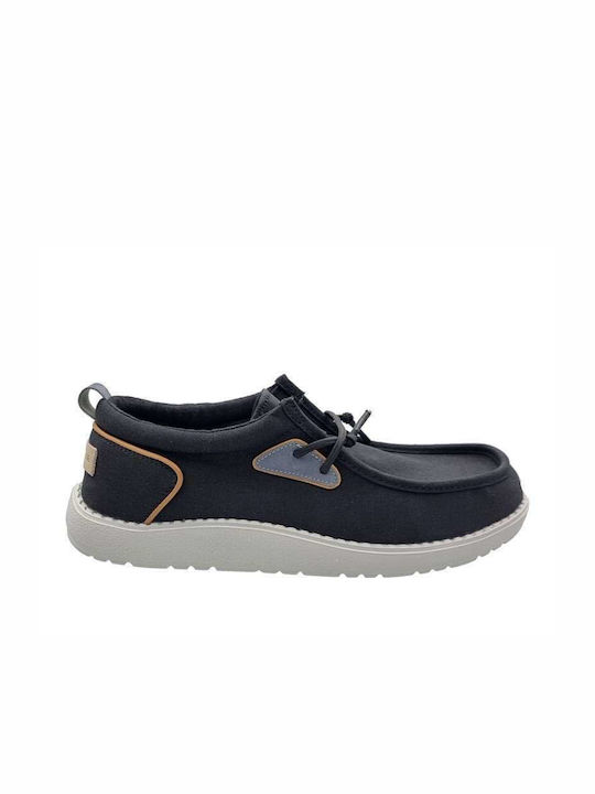 Adam's Shoes Men's Moccasins Black