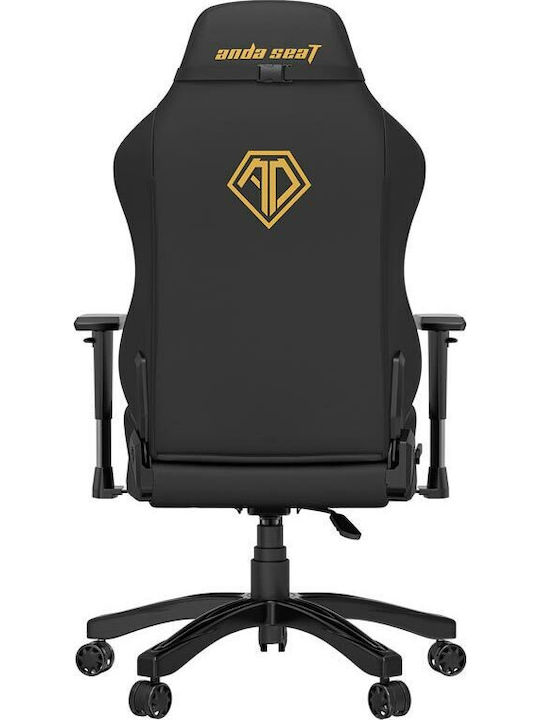 Anda Seat Phantom 3 Καρέκλα Gaming Δερματίνης με Ρυθμιζόμενα Μπράτσα Elegant Black
