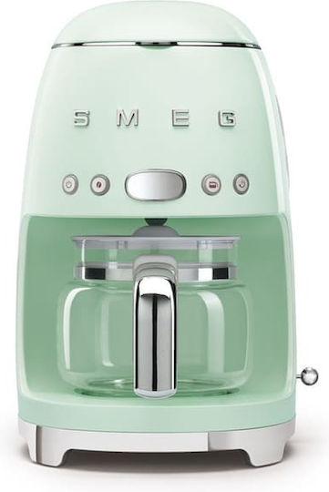 Smeg Programmable Filter Coffee Machine 1050W Pastel Green
