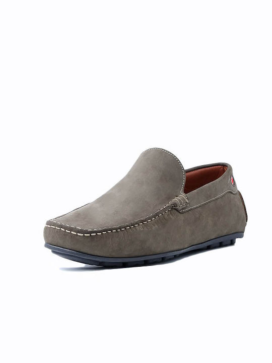 Robinson Men's Leather Moccasins Haki