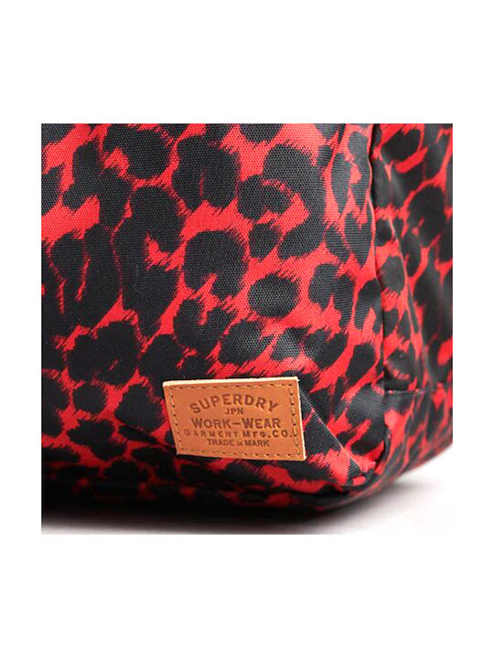 Superdry Ovin Vintage Printed Montana Backpack Red
