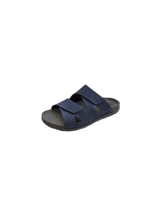 Fild Anatomic Ettore Men's Leather Sandals Blue