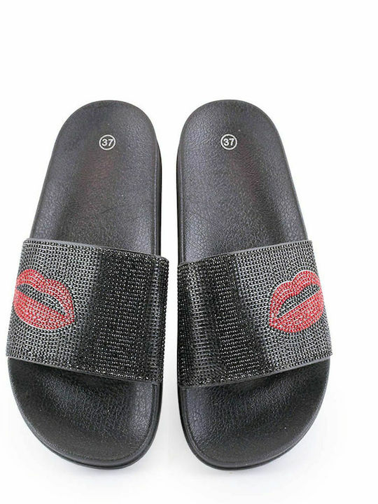 2288-0183 Women's Slides Black