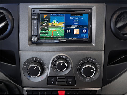 ACV DIN Fascia Panels 2 Din Dark Grey for Iveco Daily 2007-2014