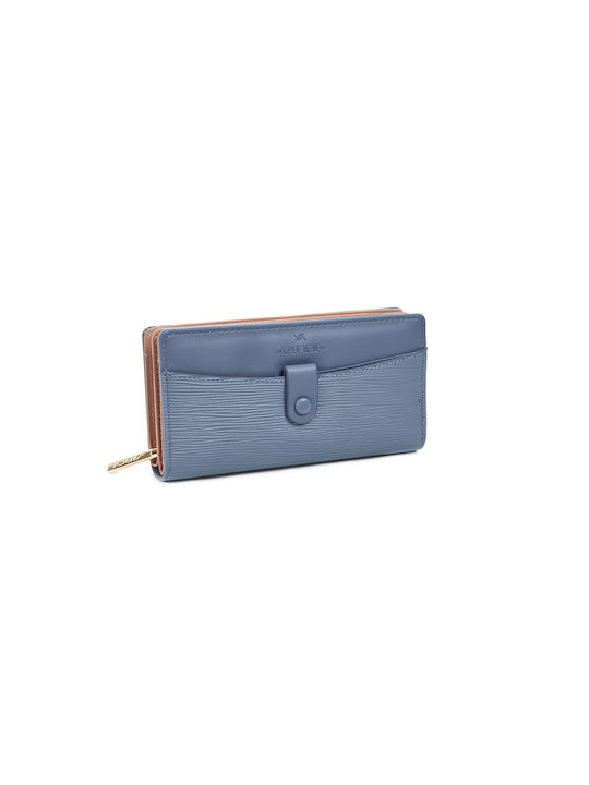 Verde Large Women's Wallet Blue