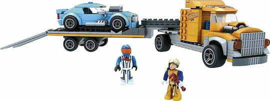 Mega Bloks Hot Wheels Twinduction Hauler Pack for 5+ Years 300 Pieces