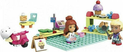 Mega Bloks Building Block Barbie Ζαχαροπλαστείο for 4+ years 76pcs