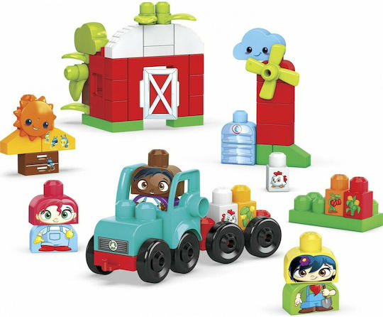 Mega Bloks Cuburi De Construit Mega Bloks Green Town Fermă Ecologică Pentru 1+ Ani 54 Bucăți