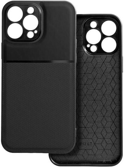 Forcell Noble Back Cover Σιλικόνης Μαύρο (Redmi Note 11 / 11S 4G)