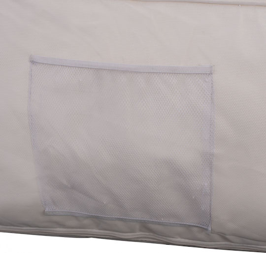 Bean Bag Chair Sunbed Waterproof Yamin White 140x140x60cm