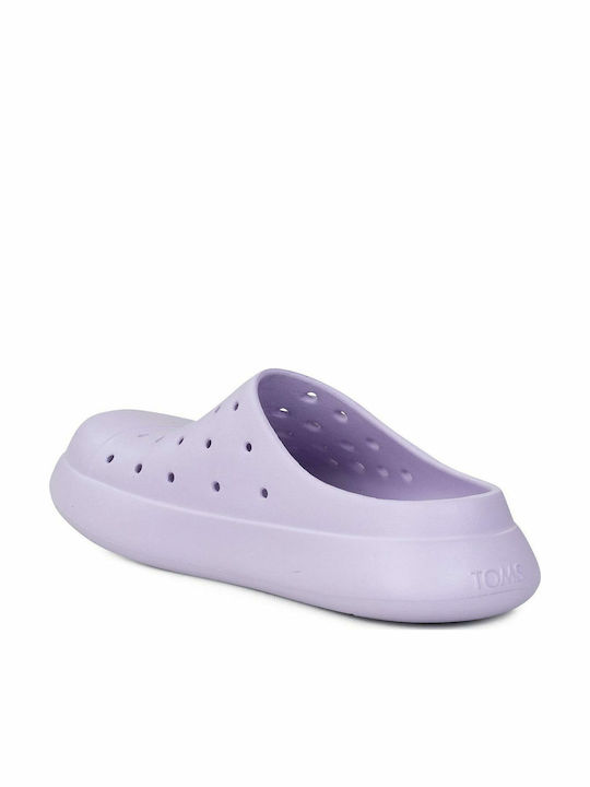 Toms Alpagrata Mule Molded Femei Anatomici Sabot Violet