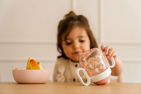 Little Dutch Εκπαιδευτικό Μπιμπερό με Λαβές Flowers & Butterflies 6m+ 200ml