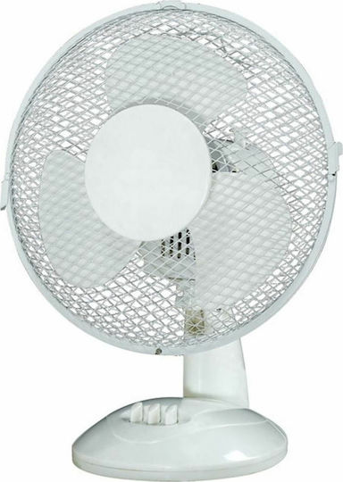 Mistral Plus Tischgerät Ventilator 40W Lüfterdurchmesser 30cm Weiß